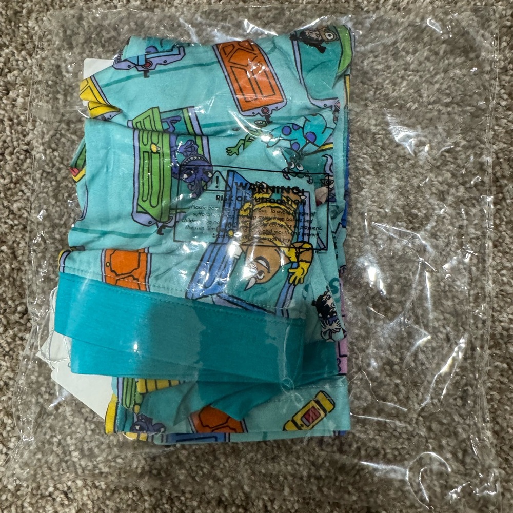 Little sleepies monsters inc long sleeve set 2t - Picture 3 of 3